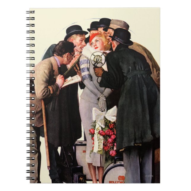 Hollywood Starlet Notebook (Front)