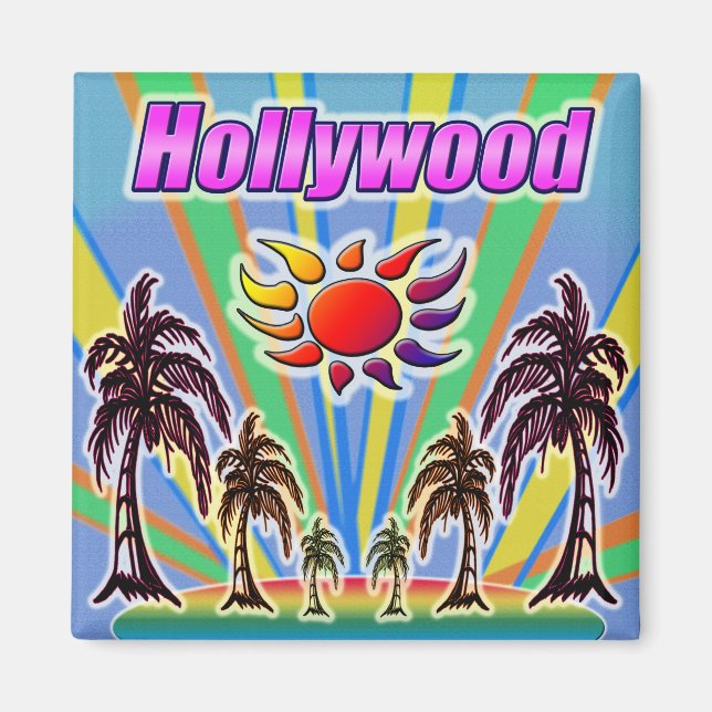 Hollywood Summer Love Magnet (Front)