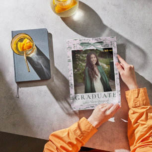 Hollywood Toile Coquette 5 Photo Announcement