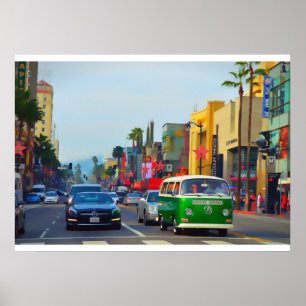 Hollywood Types Poster