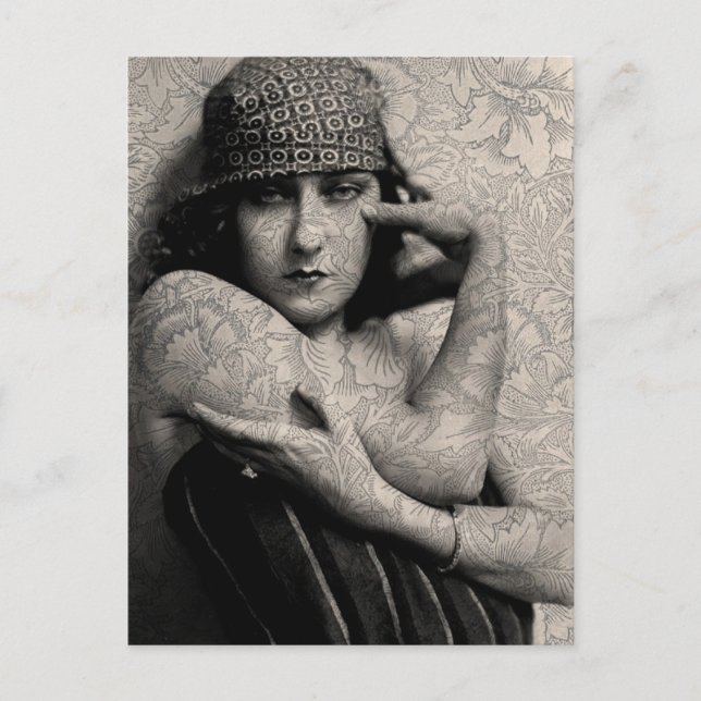 Hollywood Vintage Gloria Postcard (Front)