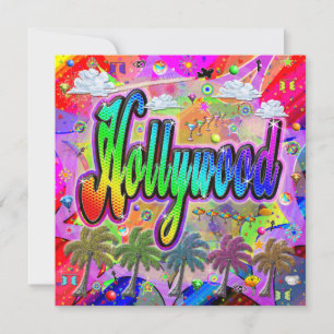 Hollywood Vista Express Holiday Card