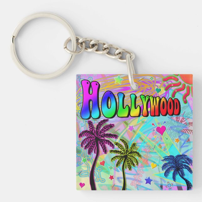 Hollywood Vivid Romance Keychain (Front)