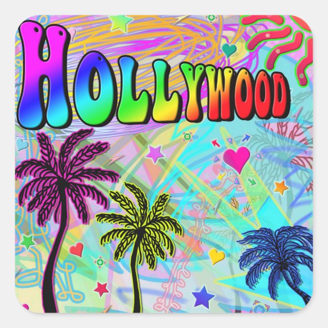 Hollywood Vivid Romance Sticker (Front)