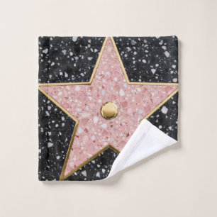Hollywood Walk of Fame Square Coaster Wash Cloth