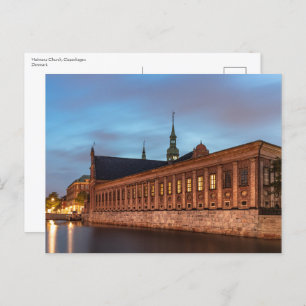 Holmens Church Copenhagen Denmark Postcard