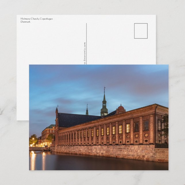 Holmens Church Copenhagen Denmark Postcard (Front/Back)
