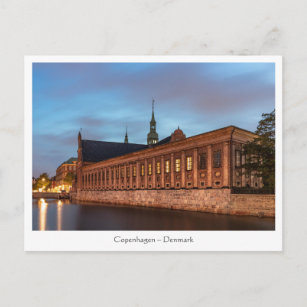 Holmens Church Copenhagen Denmark Postcard