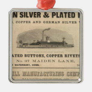 Holmes, Booth and Haydens Metal Tree Decoration