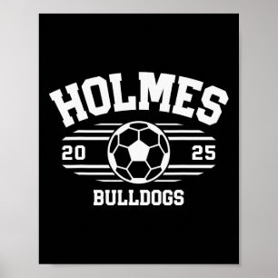 Holmes Bulldogs Soccer Byll 2025  Poster