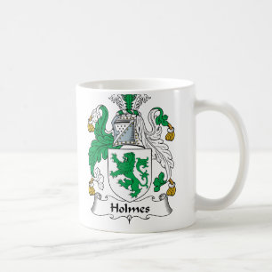 Holmes Family Crest Coffee Mug