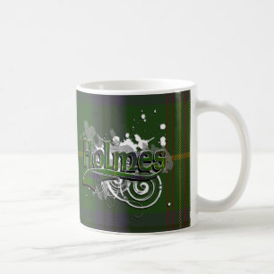 Holmes Tartan Grunge Coffee Mug