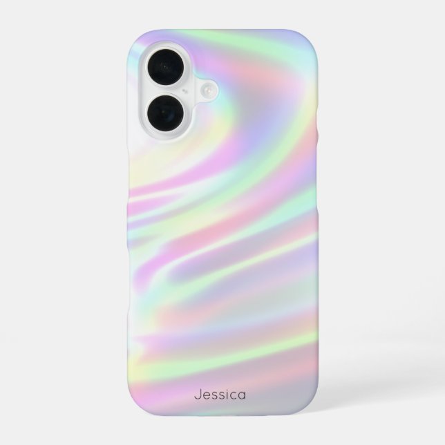 Holo Pop iPhone 16 Case (Back)