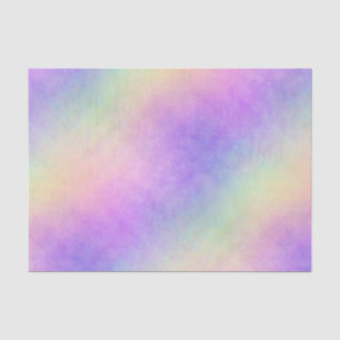 holo rainbow soft ombre :  tissue paper