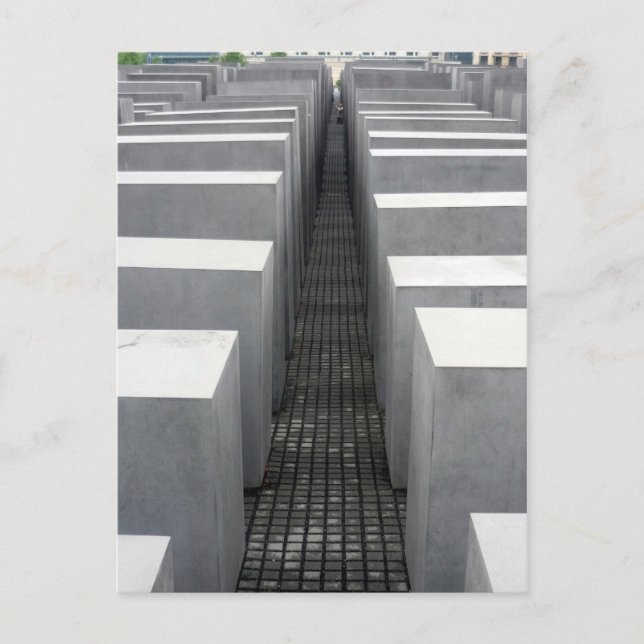 holocaust jewish memorial postcard (Front)