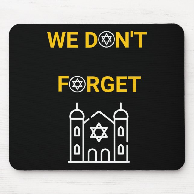Holocaust Memorial Day Design  Mouse Pad (Front)