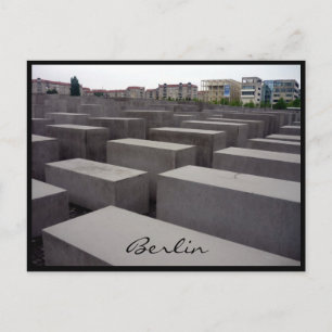 holocaust memorial europe postcard
