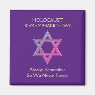 Holocaust Remembrance Day Magnet