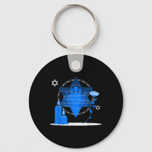 Holocaust Remembrance Memorial Day - Yom Hashoah  Key Ring