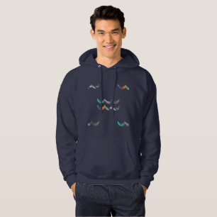 hologram aquarius mens hoodie hooded sweatshirt