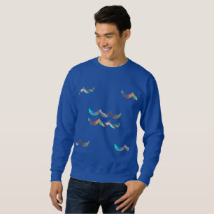 hologram aquarius mens sweatshirt
