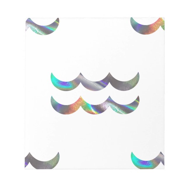 hologram Aquarius Notepad (Front)