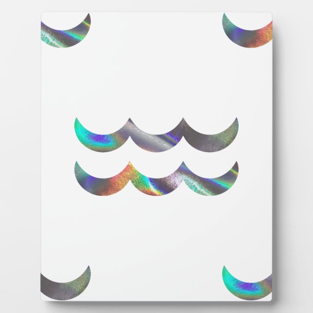 hologram Aquarius Plaque (Front)
