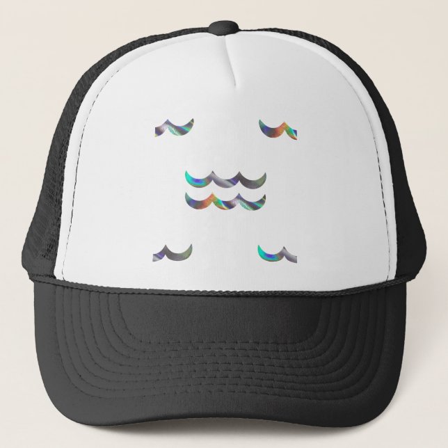 hologram Aquarius Trucker Hat (Front)