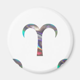 hologram Aries Magnet