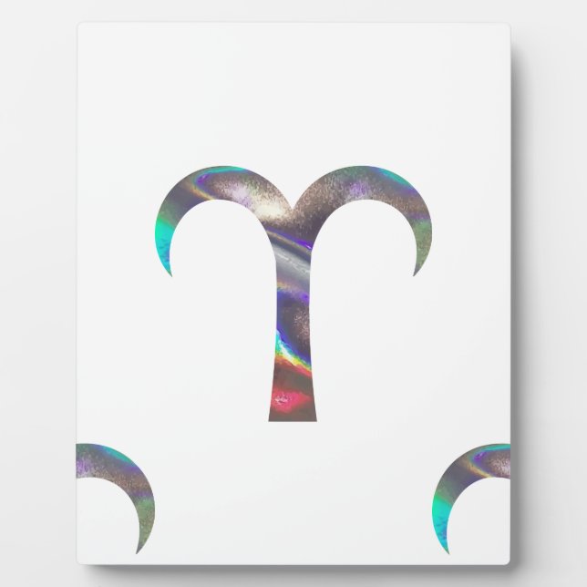 hologram Aries Plaque (Front)