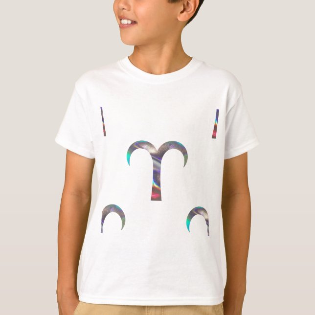 hologram Aries T-Shirt (Front)