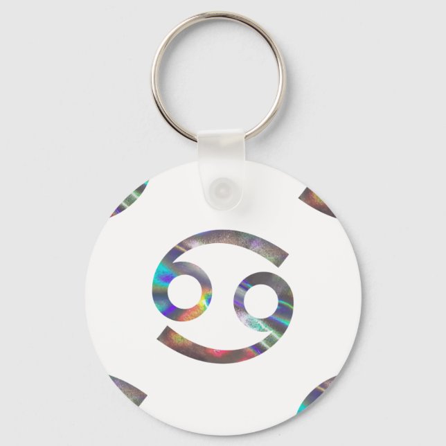 hologram Cancer Key Ring (Front)