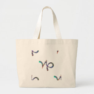 hologram Capricorn Large Tote Bag