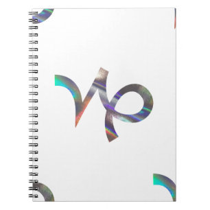 hologram Capricorn Notebook