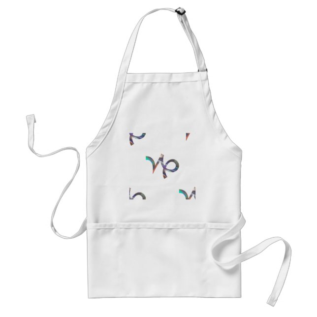 hologram Capricorn Standard Apron (Front)