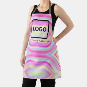 Hologram Custom Apron, Business Logo Personalised Apron
