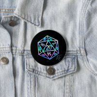 Hologram D20 Crit AF | PnP Tabletop Gamer Dice