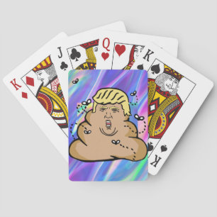 hologram dump trump playing cards