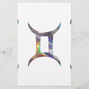 hologram Gemini Stationery