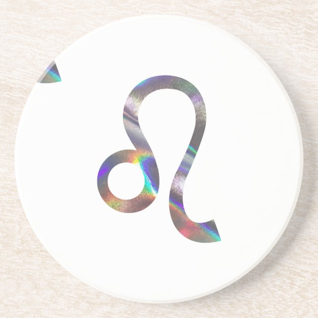 hologram Leo Coaster (Front)