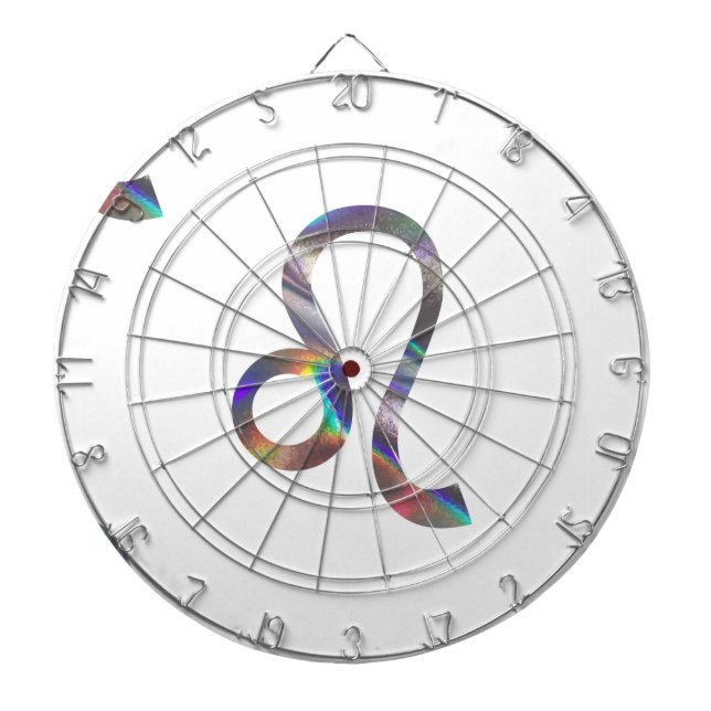 hologram Leo Dartboard (Front)