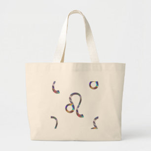 hologram Leo Large Tote Bag