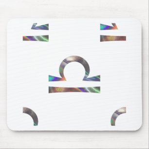 hologram Libra Mouse Pad