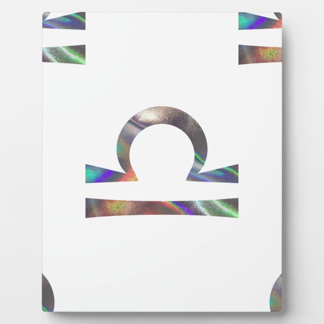 hologram Libra Plaque (Front)