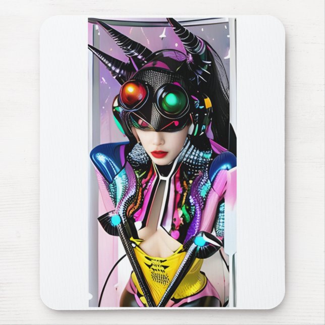 Hologram of Her Love Mouse Pad (Front)