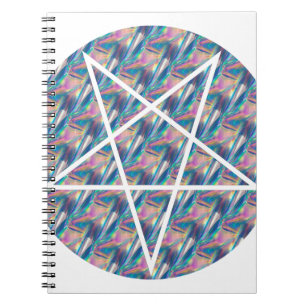 hologram pentagram notebook