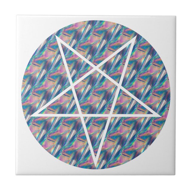 hologram pentagram tile (Front)
