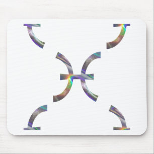 hologram Pisces Mouse Pad