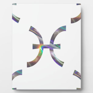 hologram Pisces Plaque