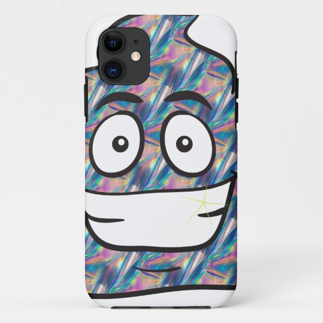 hologram poop emoji Case-Mate iPhone case (Back)